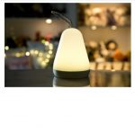 Rabbit & Friends: Lampka latarenka z pilotem biała - obrazek 2