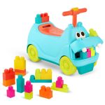 b.toys: jeździk hipopotam z klockami Locbloc Hippo Ride-On