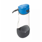 b.box: sportowa butelka tritanowa 600 ml Blue Slate - obrazek 2