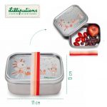 LILLIPUTIENS Lunchbox ze stali nierdzewnej Szczęśliwy Jednorożec Lena - obrazek 3