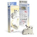 Eugy: Niedźwiedź Polarny - Eko Układanka 3D - obrazek 2