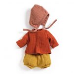 Djeco: Komplet ubrań 3-częściowy KOLEKCJA POMEA