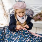 LA MILLOU: apaszka VELVET SMOKE ROSE - obrazek 2