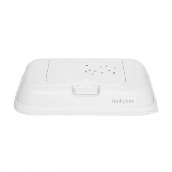 Funkybox: Pojemnik na chusteczki To go White little stars