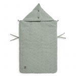 Jollein: śpiworek do wózka i fotelika River Knit ASH GREEN - obrazek 3