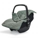 Jollein: śpiworek do wózka i fotelika River Knit ASH GREEN