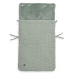 Jollein: śpiworek do wózka i fotelika River Knit ASH GREEN - obrazek 2