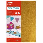Apli Kids: Pianka EVA w arkuszach A4 BROKAT 4 szt.