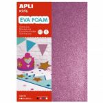 Apli Kids: Pianka EVA w arkuszach A4 BROKAT 4 szt.