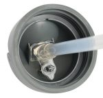 Beaba Butelka- kubek niekapek ze słomką 300 ml Mineral grey - obrazek 4