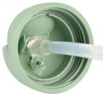 Beaba Butelka- kubek niekapek ze słomką 300 ml Sage green - obrazek 4