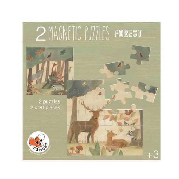 Egmont Toys®: puzzle magnetyczne LAS