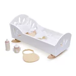 Tender Leaf Toys: Kołyska dla lalek z akcesoriami