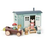 Tender Leaf Toys: Chatka na kółkach dla myszek - obrazek 3