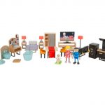SMALL FOOT: Mebelki dla lalek duży zestaw MODERN