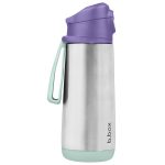 b.box: butelka termiczna z ustnikiem sportowym 500ml | Lilac Pop - obrazek 3