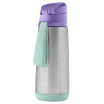 b.box: butelka termiczna z ustnikiem sportowym 500ml | Lilac Pop - obrazek 4
