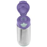 b.box: butelka termiczna z ustnikiem sportowym 500ml | Lilac Pop - obrazek 5