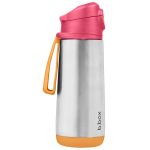 b.box: butelka termiczna z ustnikiem sportowym 500ml | Strawberry Shake - obrazek 3