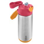 b.box: butelka termiczna z ustnikiem sportowym 500ml | Strawberry Shake - obrazek 2