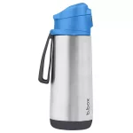 b.box: butelka termiczna z ustnikiem sportowym 500ml | Blue Slate - obrazek 3