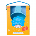 Nana's Manners Miska silikonowa z przyssawką i uchwytem BLUE - obrazek 3