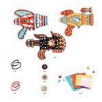 Djeco: ZESTAW kreatywny mozaiki RAKIETY - obrazek 2