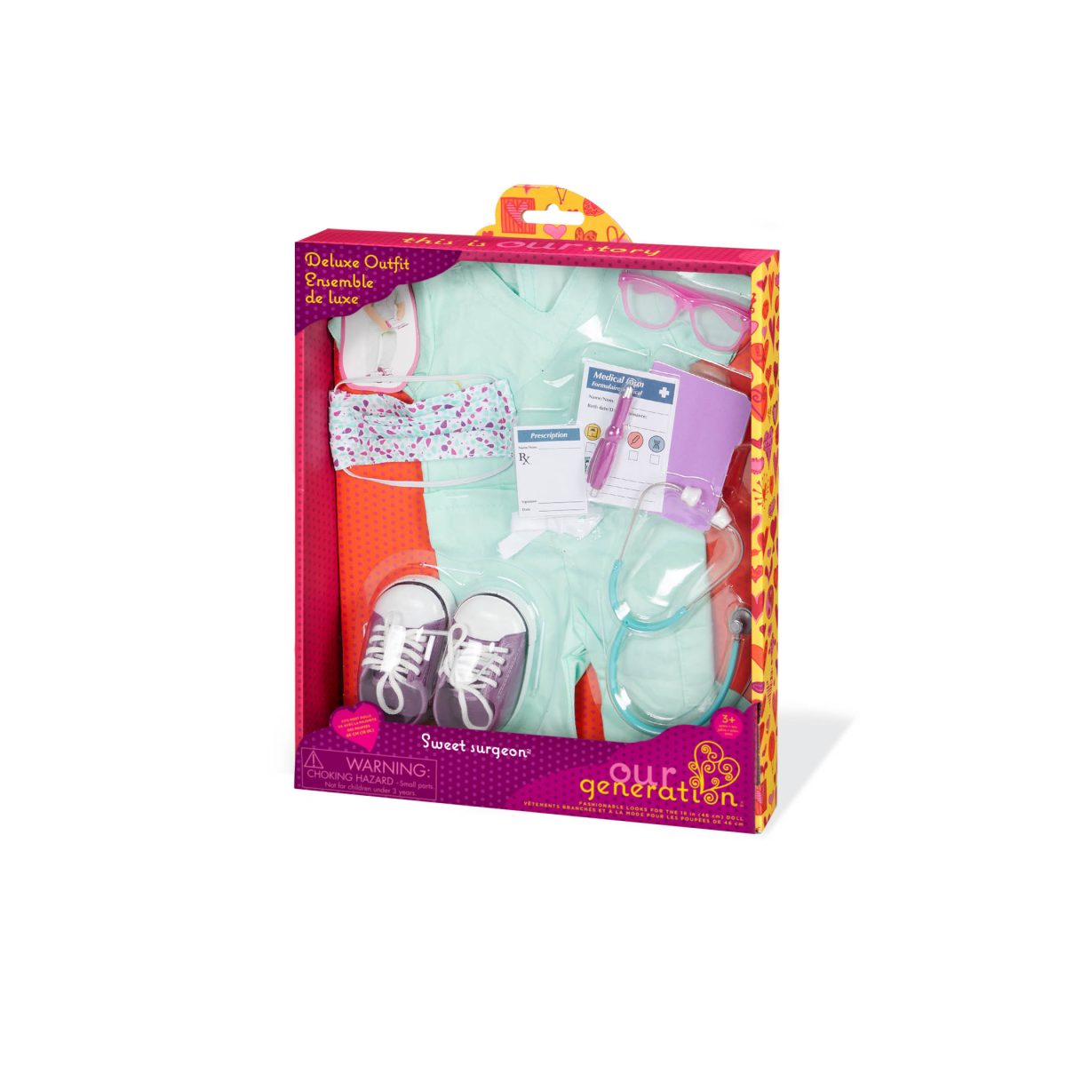 Our Generation: zestaw ubranek strój lekarki SWEET SURGEON - obrazek 3