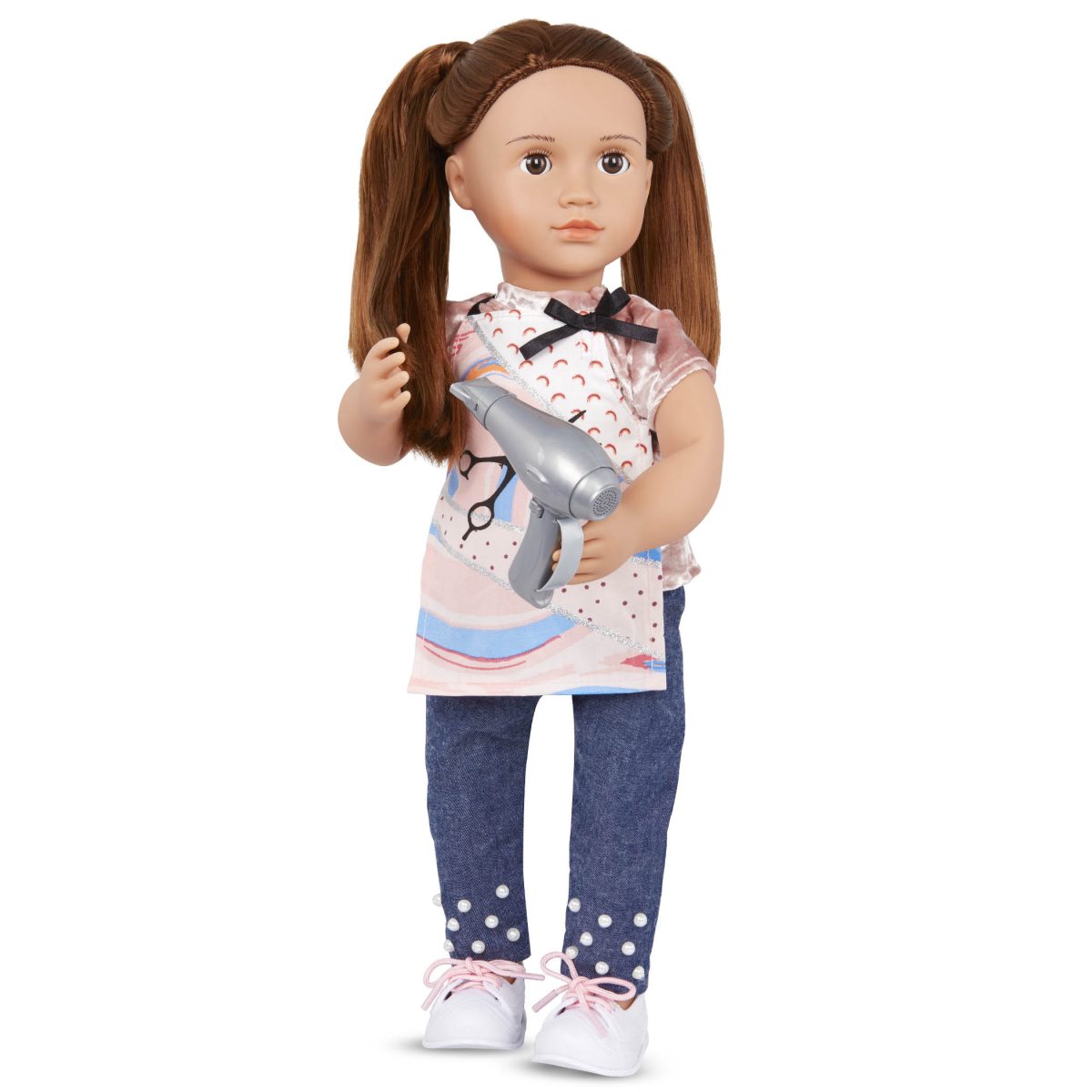 BD30491_DP_B Our Generation: zestaw ubranek strój fryzjerski LOVE to STYLE - obrazek 2