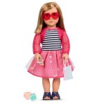 Our Generation: zestaw ubranek PRETTY PENNY ze skarbonką - obrazek 2