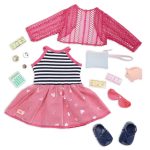 Our Generation: zestaw ubranek PRETTY PENNY ze skarbonką