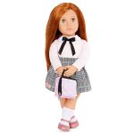 Our Generation: lalka CARLY 46cm - rudowłosa uczennica