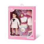 LORI: Lalka LORI UCZENNICA z ŁAWKĄ SZKOLNĄ i akcesoriami - obrazek 8