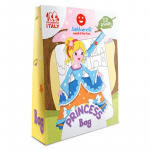 SABBIARELLI: Zestaw do kolorowania piaskiem Księżniczki 3l+