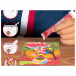 SABBIARELLI: Zestaw do kolorowania piaskiem Księżniczki 3l+ - obrazek 3