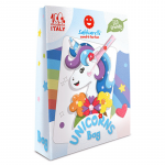 SABBIARELLI: Zestaw do kolorowania piaskiem Jednorożce 3+