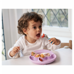 Nana's Manners Talerz silikonowy z przyssawką PURPLE - obrazek 2