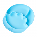 Nana's Manners Talerz silikonowy z przyssawką BLUE - obrazek 2