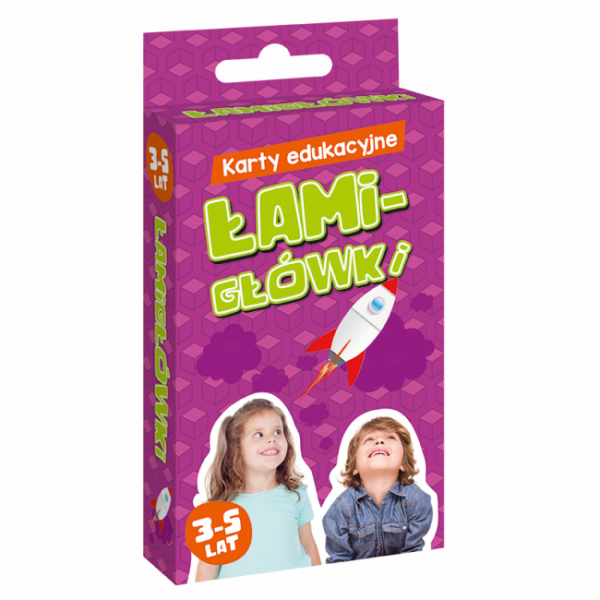 Kapitan Nauka: Karty edukacyjne- Łamigłówki 3-5