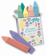 Auzou: Zestaw artystyczny z kredą i szablonami - obrazek 2