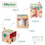 LILLIPUTIENS Drewniana kostka wielofunkcyjna Farma 12 m+ - obrazek 2