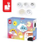 Janod: Zestaw kreatywny Stempelki Słodkie sny 18 m+