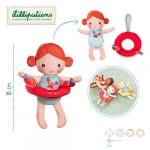 Lilliputiens: laleczka do kąpieli Axelle 6 m+ - obrazek 3