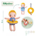 Lilliputiens: Laleczka do kąpieli Gaspard 6 m+ - obrazek 2
