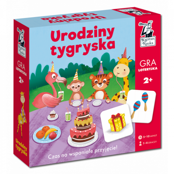 Kapitan Nauka: Urodziny tygryska Gra Loteryjka 2+