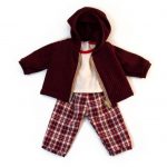 Miniland: Komplet ze spodniami na chłodne dni 38cm