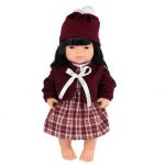 Miniland: Komplet z sukienką na chłodne dni 38cm - obrazek 3