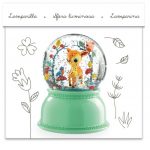 Djeco: Lampka nocna kula śniegowa JELONEK - obrazek 2