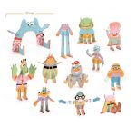 Djeco: zestaw Zrób to sam - POTWORKI - obrazek 2