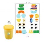 Djeco: Zestaw z masą plastyczną ZWIERZĘTA - obrazek 3